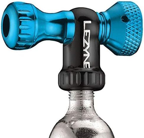 منفاخ إطارات الدراجة من Lezyne Control Drive CO2، الرأس فقط، الطريق، الجبل، مجموعة مسطحة لدراجة الحصى، ثاني أكسيد الكربون الملولب، صمام بريستا أو شريدر، فضي in Saudi Arabia