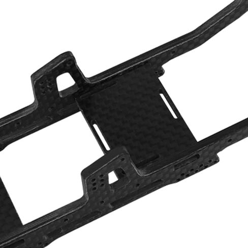 SCX24 6X6 LCG هيكل من ألياف الكربون إطار العارضة غطاء المحور المركزي والعتاد لجزء ترقية السيارة الزاحفة المحورية 1/24 RC. in Saudi Arabia