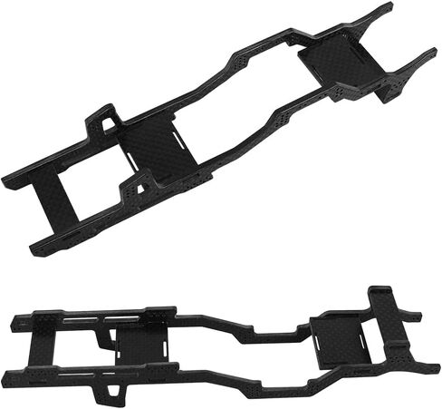 SCX24 6X6 LCG هيكل من ألياف الكربون إطار العارضة غطاء المحور المركزي والعتاد لجزء ترقية السيارة الزاحفة المحورية 1/24 RC. in Saudi Arabia