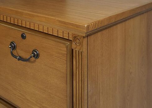 خزانة ملفات ذات درجين من Martin Furniture Huntington Oxford، ودرج ملفات تخزين المكتب، وقمح in Kuwait