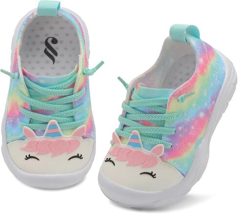 JIASUQI Toddler Shoes for Boys Girls Slip on Sneakers Wide Toe Walking Shoes Toddler Sock Shoes in Saudi Arabia