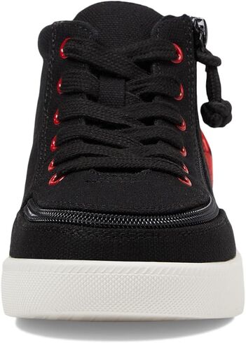 BILLY Footwear Unisex-Child Toddler Black/Red Light Ups Billy Classic D|r High Sneaker in Saudi Arabia