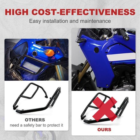 Xitomer Side Panel Side Fairings, Fit for Tenere 700 T7 2019 2020 2021 2022 2023 2024 Left Side & Right Side Fairings Fairing (Black) in Saudi Arabia