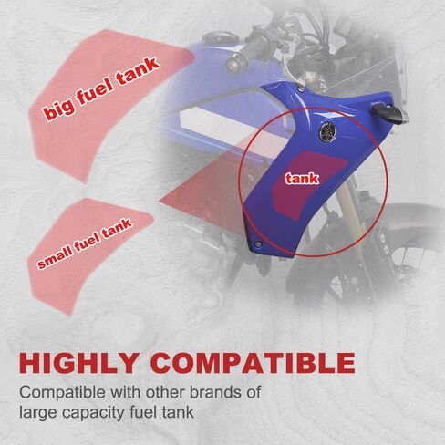 Xitomer Side Panel Side Fairings, Fit for Tenere 700 T7 2019 2020 2021 2022 2023 2024 Left Side & Right Side Fairings Fairing (Black) in Saudi Arabia