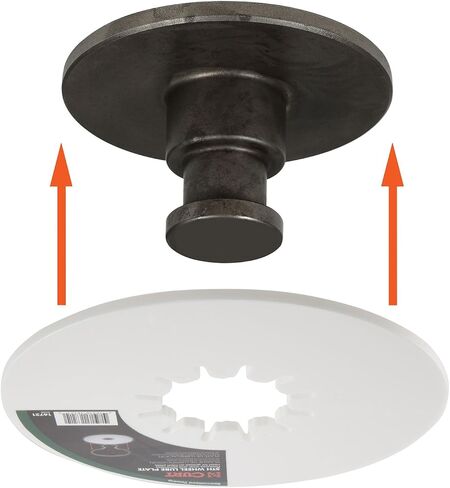 CURT 16721 5th Wheel Hitch Lube Plate, 10-Inch Diameter in Saudi Arabia