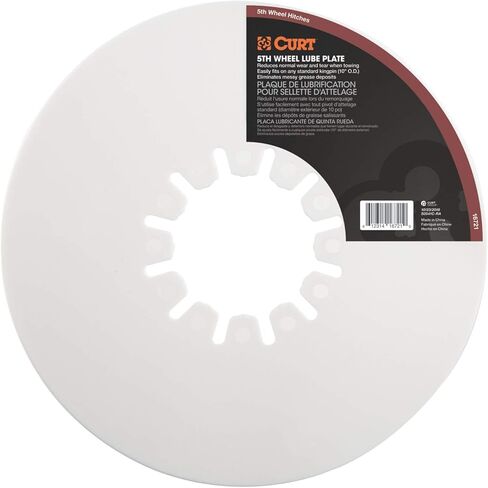 CURT 16721 5th Wheel Hitch Lube Plate, 10-Inch Diameter in Saudi Arabia