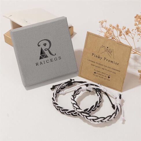 Raicegs Matching Bracelets Couple Gifts for Boyfriend Girlfriend Wife Husband Valentines Day Birthday Christmas Gifts for Her Him Women Men in Saudi Arabia