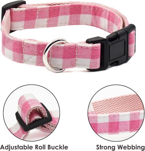 مجموعة طوق ومقود للكلاب من Bubblepup، طوق كلاسيكي للكلاب، أطواق ناعمة ومريحة وقابلة للتعديل للكلاب in Kuwait