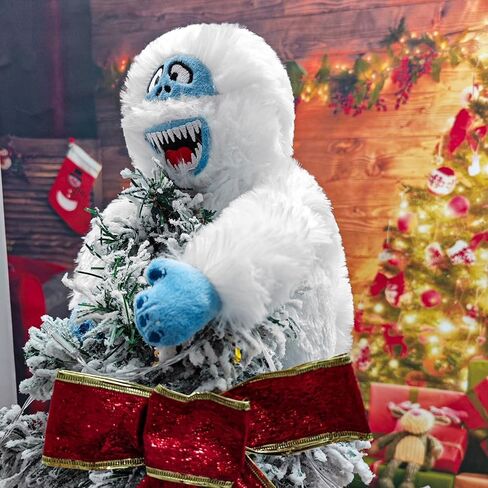 شجرة عيد الميلاد توبر، مضحك الوحش شجرة عيد الميلاد معانقة رجل ثلج البغيض شجرة عيد الميلاد زخرفة شجرة عيد الميلاد توبر (2 * رجل ثلج، 9 بوصة) in Kuwait