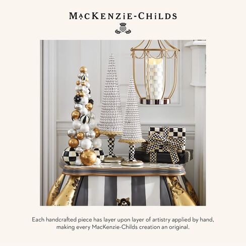MACKENZIE-CHILDS Glam Up Bauble Tabletop Christmas Tree, Unique Christmas Tree Room Decor in Saudi Arabia