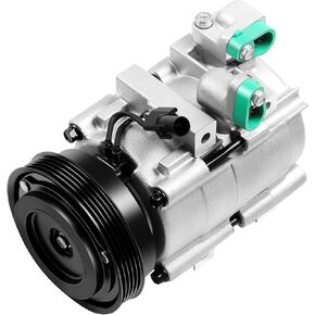 ECCPP AC Compressor with Clutch 1999-2006 fit for Hyundai Santa Fe for Kia Magentis Optima 2.4L Air Conditioning Compressor