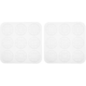 2pcs Poker Chip Resin Mold Silicone Gambling Chips Mold Chocolate Candy Mold