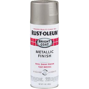 طلاء بخاخ معدني من Rust-Oleum 344733 يوقف الصدأ اللامع، 11 أونصة، ذهبي وردي، (عبوة من قطعة واحدة)