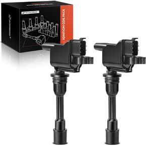 A-Premium Engine Ignition Coil Pack Set of 2 Compatible with Mazda Protege 2001 2002 2003 2.0L, Protege5 2002 2003 2.0L