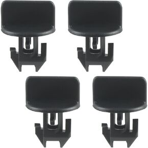 MOTOALL 11610049 Rear Bumper Hitch Trim Cover Nut Retainer 4PCS Repalcement Fit for GMC Acadia Yukon