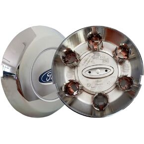Silver Wheel Hub Cap Center Cap 5L3Z1130R 5L34-1A096-GA for F150 Expedition 2004-2008 1pc
