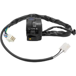 M MATI Control Switch Headlight Horn Turn Signal Button for Honda XR650L 1993-2008 35020-MY6-670 35200-MY6-670