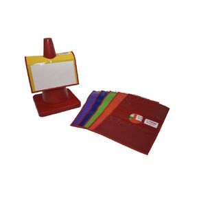 مجلدات كتف سبورتيم، 8 × 11 بوصة، مجموعة من 6 قطع، ألوان متنوعة - 030846
