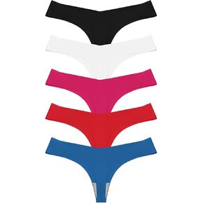 ETAOLINE Seamless Thongs for Women Comfortable No Show Panties Underwear
