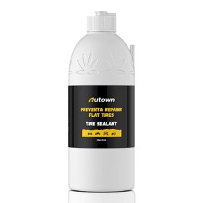 Flat Tire Puncture Repair Sealant, Prevent and Repair, Tubeless Mower and ATV Tires, Non-Toxic, eco-Friendly, 16.9 oz Bottle