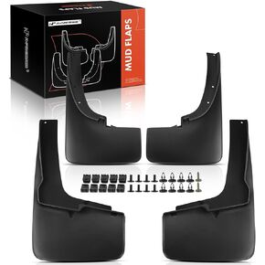 A-Premium 4PCS Mud Flaps Splash Guards Mudguards Compatible with Ford Ranger 2023 2022 2021 2020 2019 Heavy Duty Front and Rear Mudflaps, No Need to Drill Holes, W/Hardware Accessories Kits