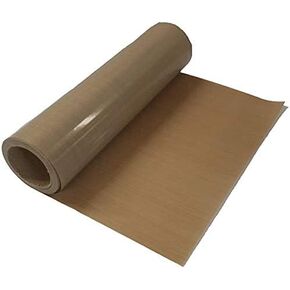 39" x 5 Yard Non-Adhesive PTFE Fabric Sheet Roll 5Mil Thickness for Sublimation Printing Heat Resistant Fabric Craft Mat