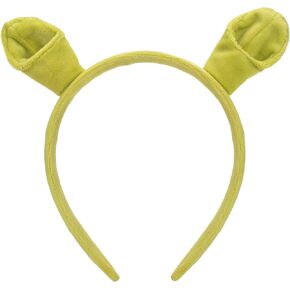 Monster Ears Headband, Plush Monster Headband with Ears Alien Headband for Theme Party Cosplay and Halloween Costumes Headbands (Light Green)