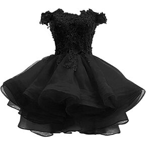 Women's Short Prom Party Dress Off Shoulder Homecoming Dresses for Juniors Ball Gown