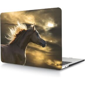 حافظة صلبة متوافقة مع حافظة MacBook Air 13 بوصة الجديدة إصدار 2020 2019 2018 موديل A2337 M1 A2179 A1932 مع شاشة Retina ومعرف اللمس، غطاء حافظة صلب من البلاستيك غير اللامع - شجرة الشاطئ in Kuwait