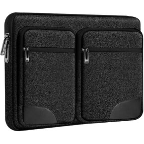 Hseok Laptop Case 15 15.6 16 inches Sleeve with 5 Pockets Compatible with MacBook Pro 16 inch 2025-2019 M4 M3 M2 M1, Mac 15.4" and Most 15-16 inch Notebooks，B01BK07