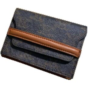Leheybia 1 Pcs Accordion Wallet Mini Wallet Card Bag Credit Card Holder Women Wallet Small Wallets for Women（A B） (A)