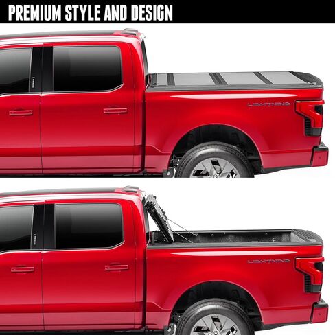 RealTruck BAK BAKFlip MX4 Hard Folding Truck Bed Tonneau Cover | 448146 | Fits 2023 - 2024 Chevy/GMC Colorado/Canyon 5' 2" Bed (62") in Kuwait