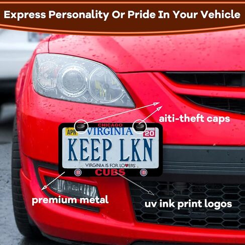 Carbon Fiber License Plate Frame,License Plate Frames(Pack of 2) Premium Metal Resists Rust and Corrosion,Ideal Gift for Sports Lover. (Black 03) in Saudi Arabia