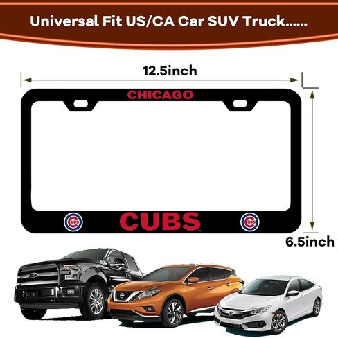 Carbon Fiber License Plate Frame,License Plate Frames(Pack of 2) Premium Metal Resists Rust and Corrosion,Ideal Gift for Sports Lover. (Black 03) in Saudi Arabia