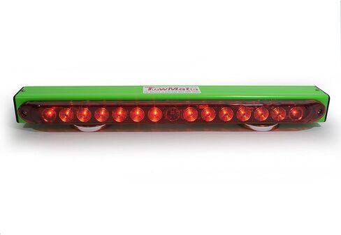 TowMate 22" Wireless LED Tow Light Bar - Lime Green, Magnetic Mount, Battery-Powered, 10+ Hours of Charge | 4-Pin Round Transmitter | Includes Charging Cord | TM22G-4R | 4 Pin Round Transmitter in Kuwait