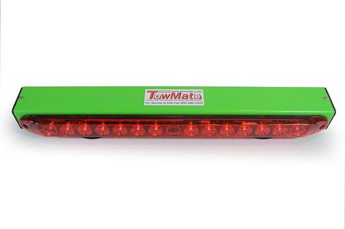 TowMate 22" Wireless LED Tow Light Bar - Lime Green, Magnetic Mount, Battery-Powered, 10+ Hours of Charge | 4-Pin Round Transmitter | Includes Charging Cord | TM22G-4R | 4 Pin Round Transmitter in Kuwait