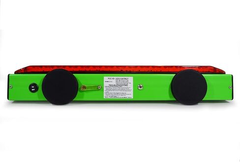 TowMate 22" Wireless LED Tow Light Bar - Lime Green, Magnetic Mount, Battery-Powered, 10+ Hours of Charge | 4-Pin Round Transmitter | Includes Charging Cord | TM22G-4R | 4 Pin Round Transmitter in Kuwait