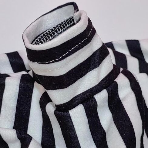 Turtleneck Dog Shirts for Large Dogs,Dog Striped T-Shirt Comfy Stretchy Shirt Dog Sweater Warm Costumes Pet Pullover Clothes for Big Dogs (XXX-Large, Brown Striped) in Saudi Arabia