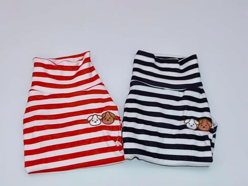 Turtleneck Dog Shirts for Large Dogs,Dog Striped T-Shirt Comfy Stretchy Shirt Dog Sweater Warm Costumes Pet Pullover Clothes for Big Dogs (XXX-Large, Brown Striped) in Saudi Arabia