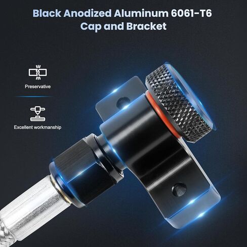 أعواد نقل الحركة الأوتوماتيكية، تناسب شاحنات Ford F-150 2010-2023 مع ناقل الحركة 6R80، 10R80، 4R70E و4R75E، استبدل 22200 ألومنيوم مضفر in Kuwait