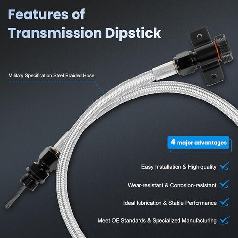 أعواد نقل الحركة الأوتوماتيكية، تناسب شاحنات Ford F-150 2010-2023 مع ناقل الحركة 6R80، 10R80، 4R70E و4R75E، استبدل 22200 ألومنيوم مضفر in Kuwait