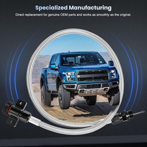أعواد نقل الحركة الأوتوماتيكية، تناسب شاحنات Ford F-150 2010-2023 مع ناقل الحركة 6R80، 10R80، 4R70E و4R75E، استبدل 22200 ألومنيوم مضفر in Kuwait