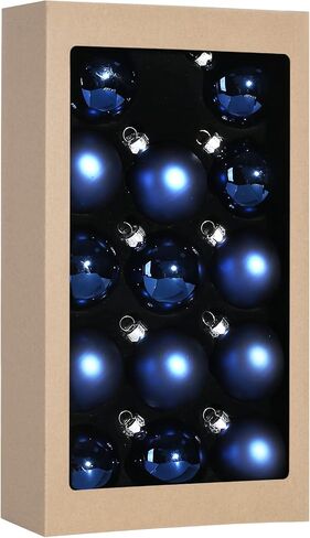Suixing Christmas Glass Balls Multi Colors Included with Loop Set Festival Home Party Decors Xmas Tree Hanging Pendant 14PC 2.2In Dark Green in Kuwait