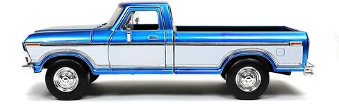 Jada Toys Just Trucks 1:24 1970 Ford F-150 with Rack Die-cast Car Candy Blue, Toys for Kids and Adults in Saudi Arabia