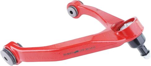 Rhino Offroad Forged Front Upper Control Arms for 2-4" Lift 2007+ Silverado Sierra Tahoe Red in Saudi Arabia