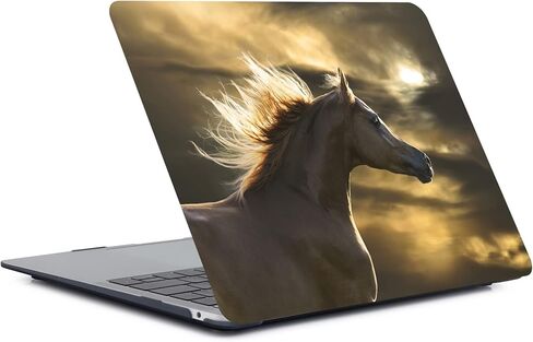 حافظة صلبة متوافقة مع حافظة MacBook Air 13 بوصة الجديدة إصدار 2020 2019 2018 موديل A2337 M1 A2179 A1932 مع شاشة Retina ومعرف اللمس، غطاء حافظة صلب من البلاستيك غير اللامع - شجرة الشاطئ in Kuwait