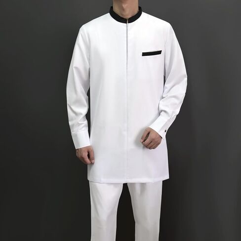 البدلة الأفريقية للرجال 2 قطعة مجموعة قميص السراويل Dashiki ملابس النيجيري ملابس الزفاف in Kuwait