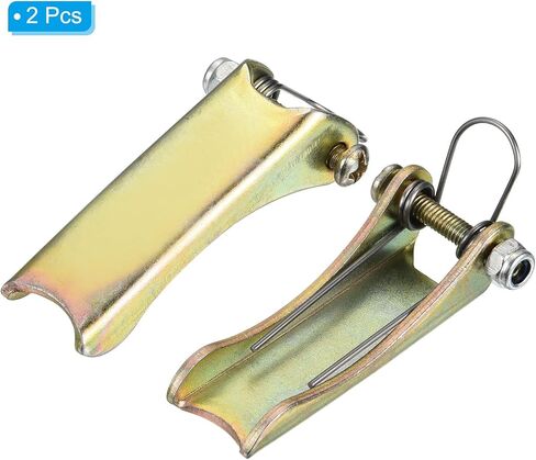 PATIKIL 1.7 Inch Hook Safety Latch Kit, 2 Pack Metal Towing Receiver Hitch Replacement for Clevis Hook Trailer, Zinc Plating in Saudi Arabia