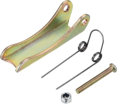 PATIKIL 1.7 Inch Hook Safety Latch Kit, 2 Pack Metal Towing Receiver Hitch Replacement for Clevis Hook Trailer, Zinc Plating in Saudi Arabia