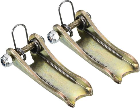 PATIKIL 1.7 Inch Hook Safety Latch Kit, 2 Pack Metal Towing Receiver Hitch Replacement for Clevis Hook Trailer, Zinc Plating in Saudi Arabia